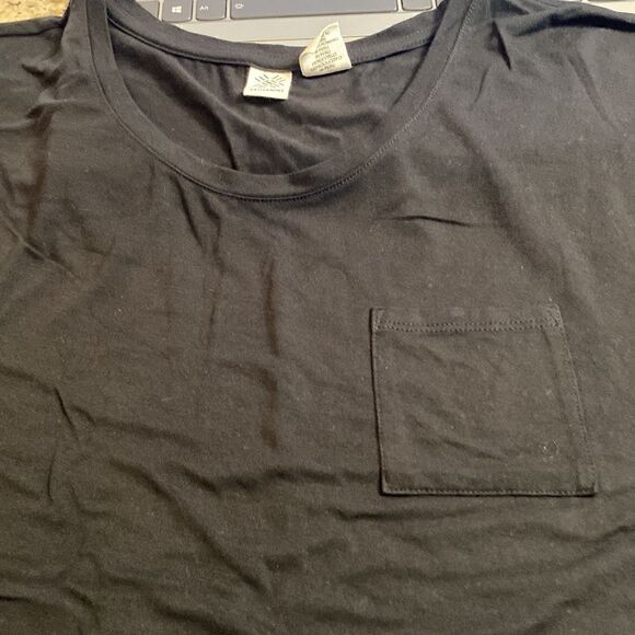 Artisan NY Womans Black Cap Sleeve Top - Picture 4 of 4